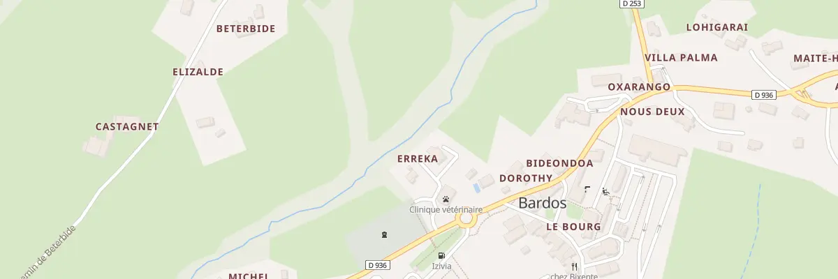 Plan du 80 Che d’Erreka à Bardos