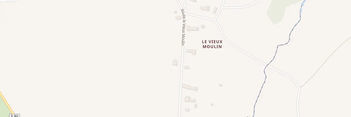Plan du 5122 Le Vieux Moulin à Saint-Georges-de-Livoye