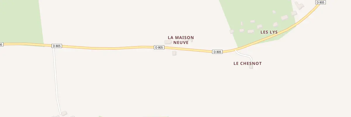 Plan du 3 La Maison Neuve à Availles-sur-Seiche