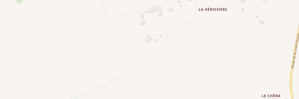 Plan du 48 Rte de la Croix-faucon à Chérencé-le-Héron