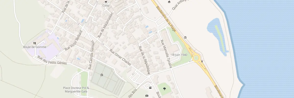 Plan du 16 Rue de la République à Saint-Trojan-les-Bains