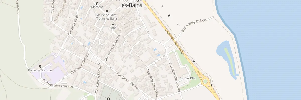 Plan du 24 Rue de la République à Saint-Trojan-les-Bains