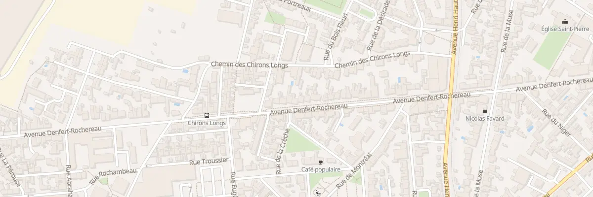 Plan du 2224 Av Denfert Rochereau à La Rochelle