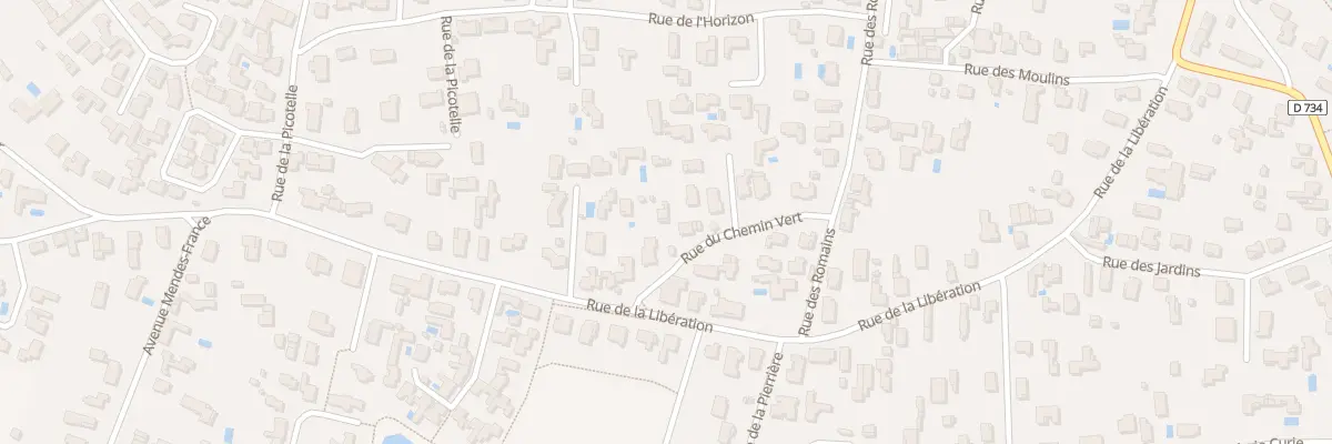 Plan du 5727 Rue de la Libération au Château-d’Oléron
