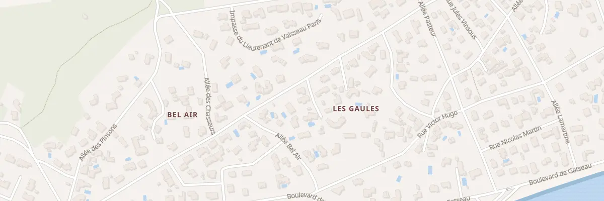 Plan du 39 Bd du Doc Camille Chabannes à Saint-Trojan-les-Bains