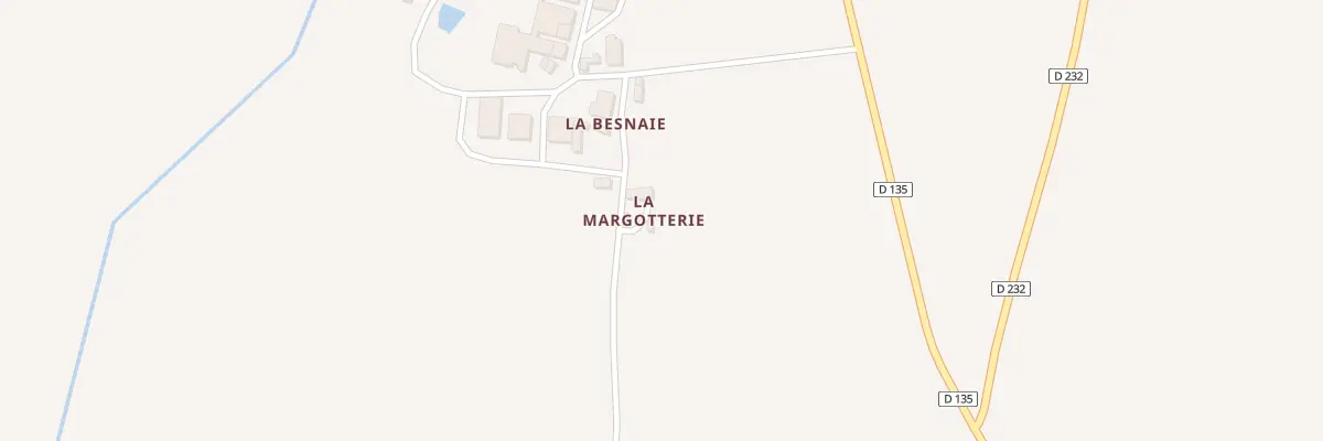 Plan du 340 Che des Besnaies à Senonnes