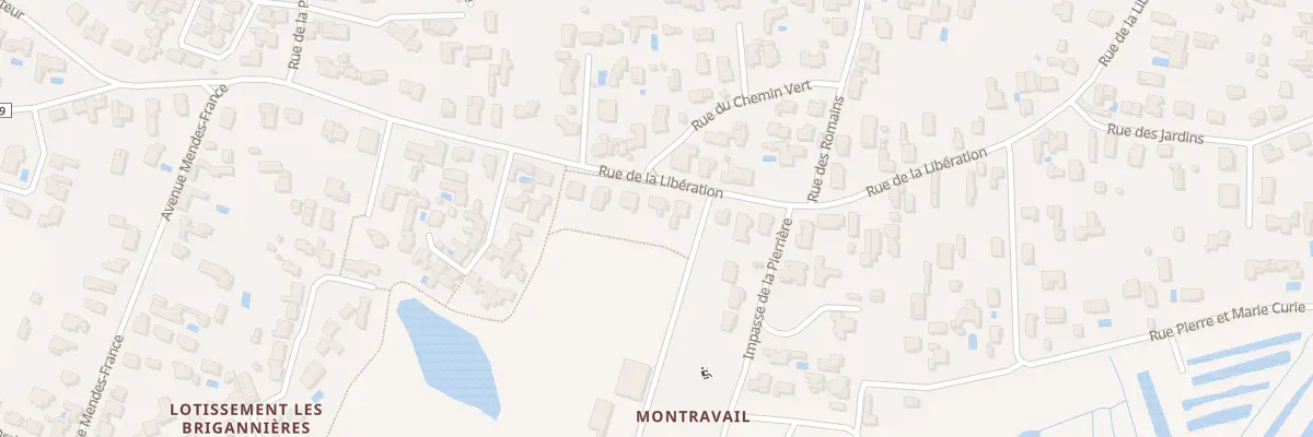 Plan du 23 Rue de la Libération au Château-d’Oléron