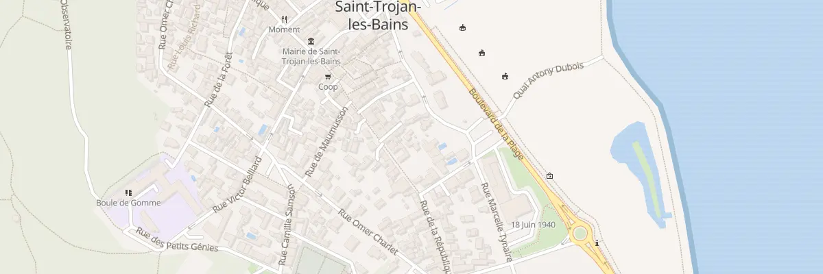 Plan du 32 Rue de la République à Saint-Trojan-les-Bains
