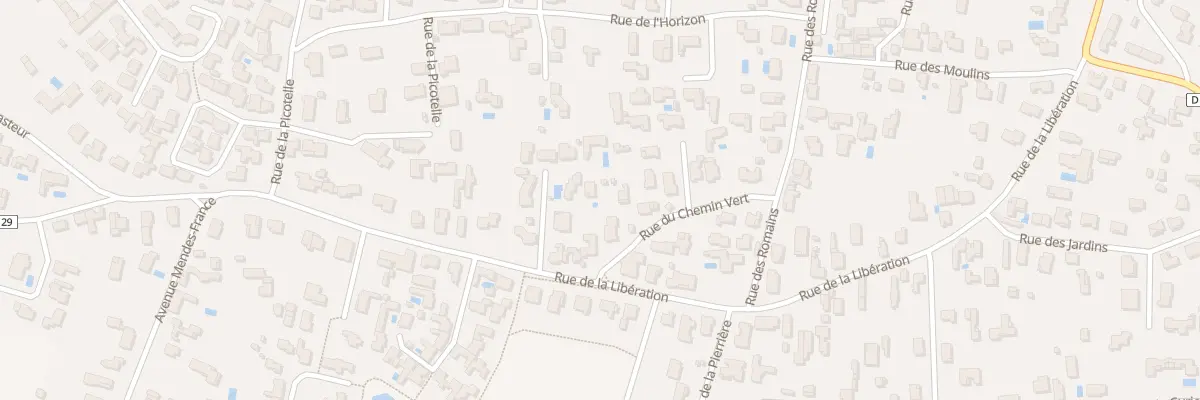 Plan du 24T Rue de la Libération au Château-d’Oléron