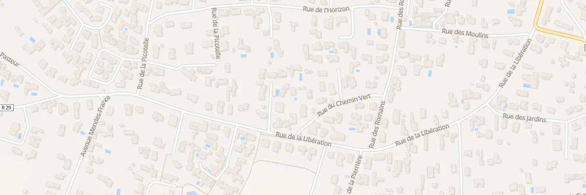 Plan du 5728 Rue de la Libération au Château-d’Oléron
