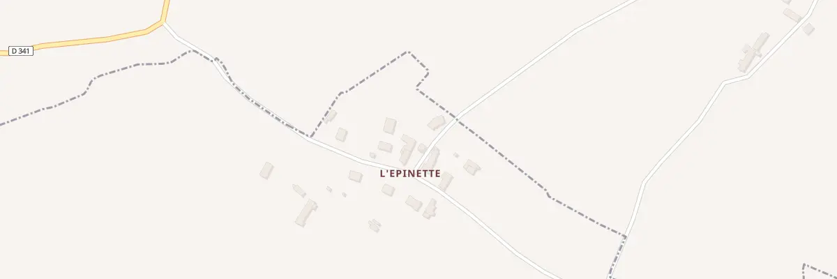 Plan du 6 L’Epinette au Mesnil-Amey