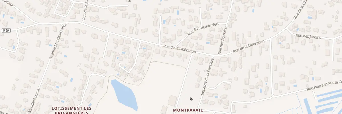 Plan du 25 Rue de la Libération au Château-d’Oléron