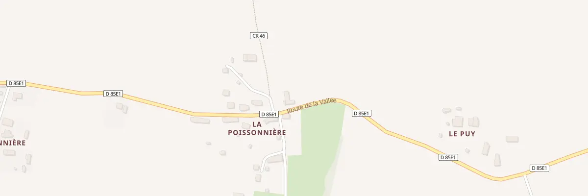 Plan du 12 Rte de la Vallee - Les Biards à Isigny-le-Buat