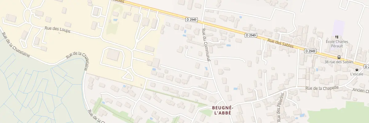 Plan du 8 Rue du communal aux Magnils-Reigniers