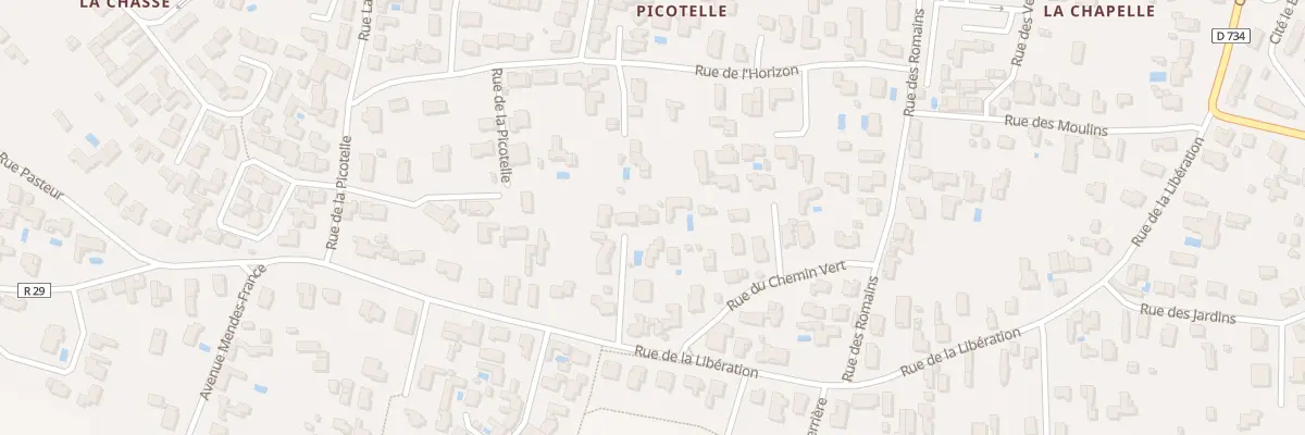Plan du 26A Rue de la Libération au Château-d’Oléron