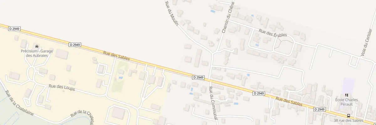 Plan du 1 Rue des sables aux Magnils-Reigniers