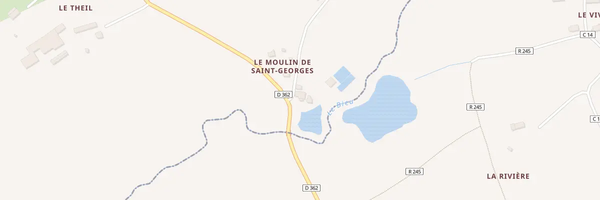 Plan du 5055 Moulin de St Georges à Saint-Georges-de-Livoye