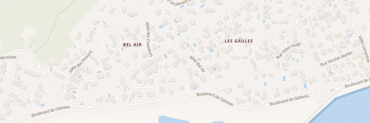 Plan du 7 All de Bel Air à Saint-Trojan-les-Bains