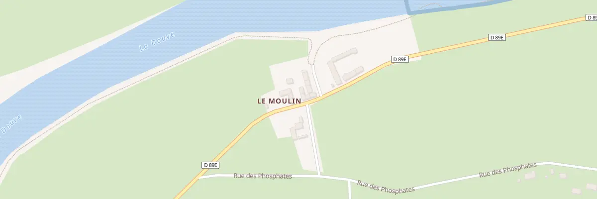 Plan du 8 Rue du Moulin - Brevands à Carentan-les-Marais