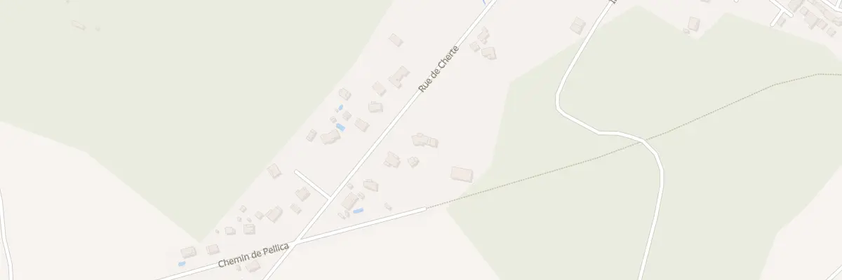 Plan du 521 Rue de Cherte à Uza
