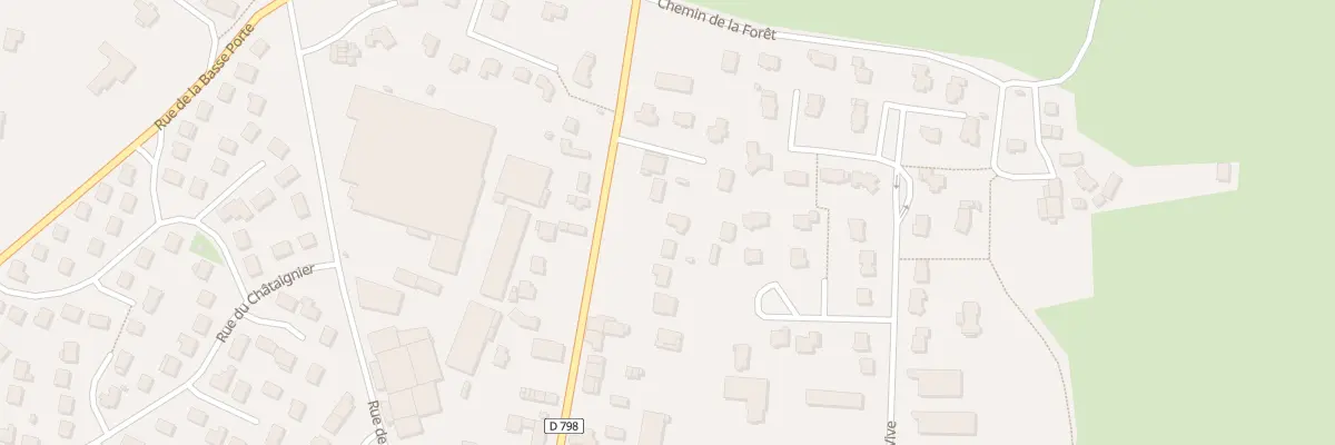 Plan du 24 Bd de la Cote du Nord à Lécousse