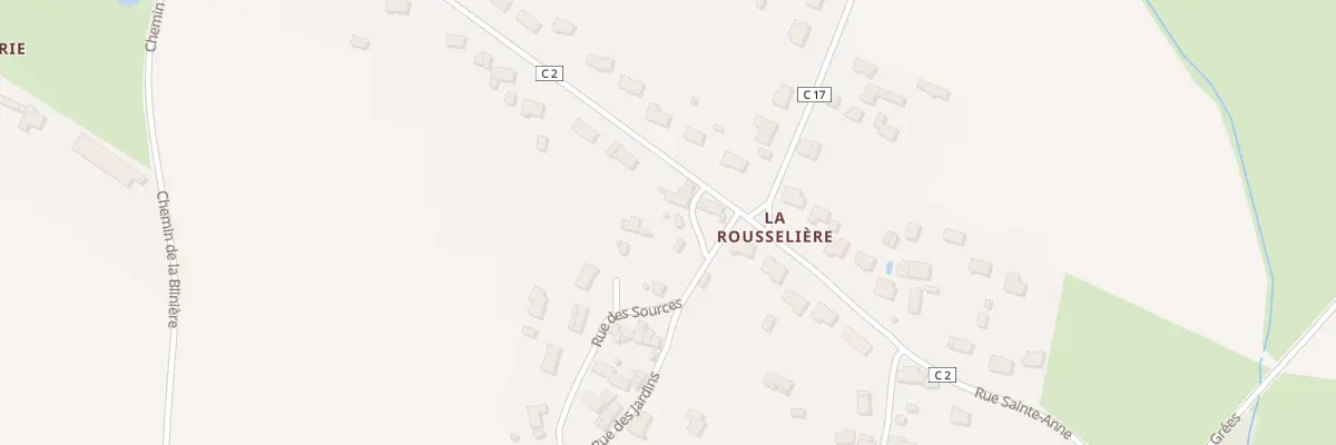 Plan du 426 Rue Sainte Anne à Mésanger