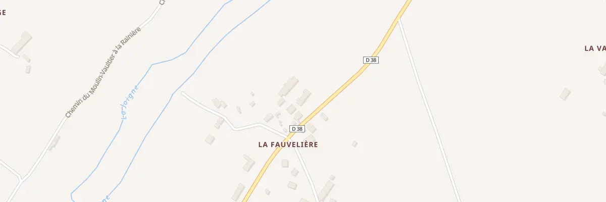 Plan du 1 La Fauveliere à Quibou