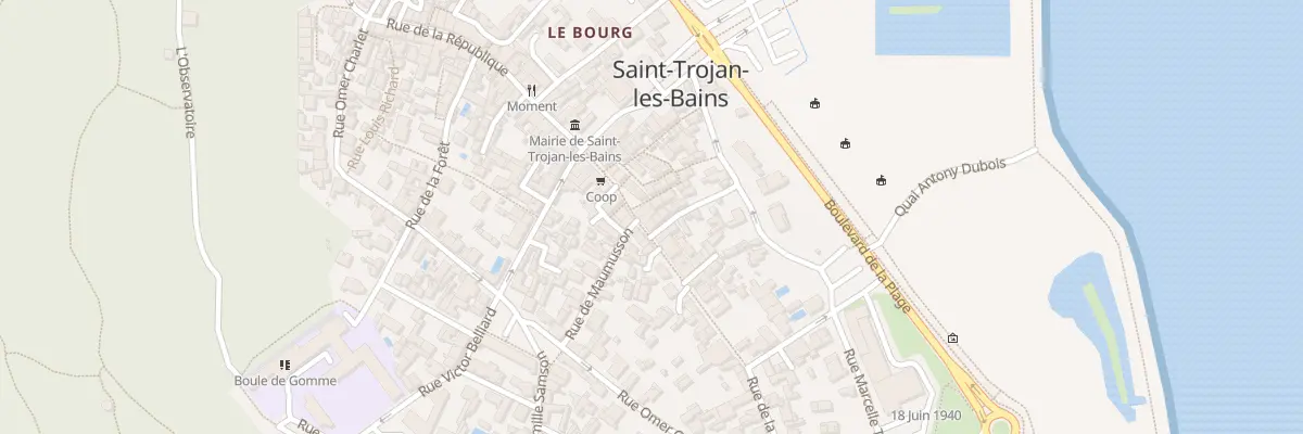 Plan du 46 Rue de la République à Saint-Trojan-les-Bains