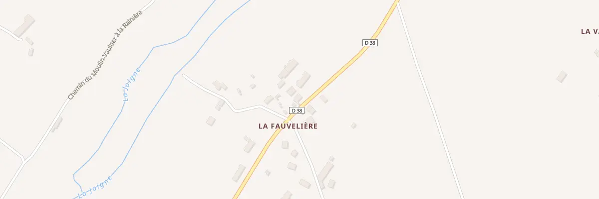 Plan du 5 La Fauveliere à Quibou