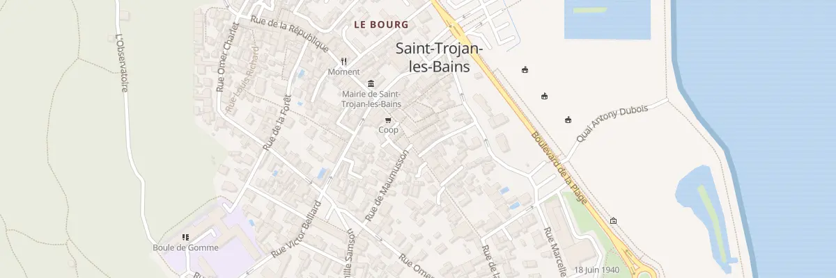 Plan du 48 Rue de la République à Saint-Trojan-les-Bains