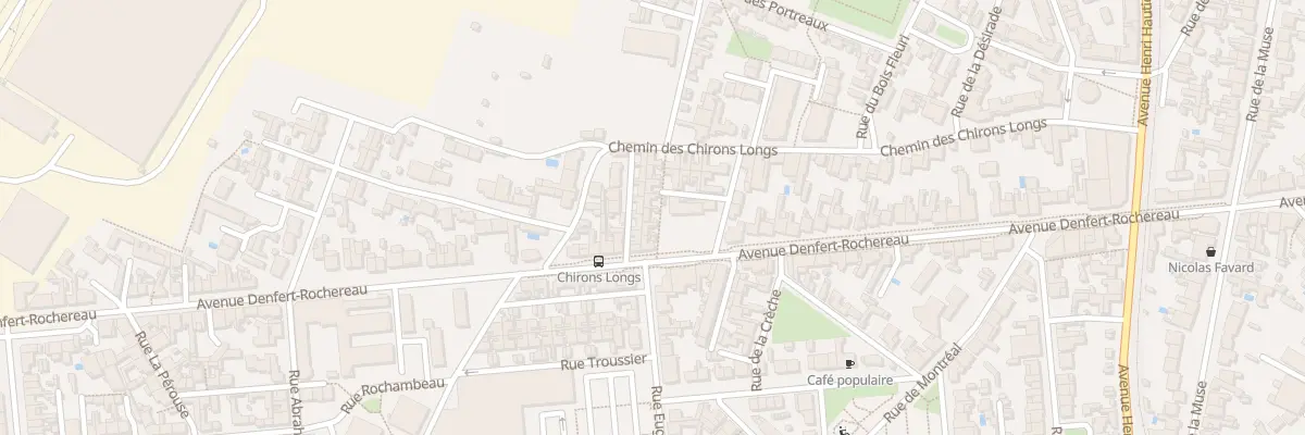 Plan du 238B Av Denfert Rochereau à La Rochelle