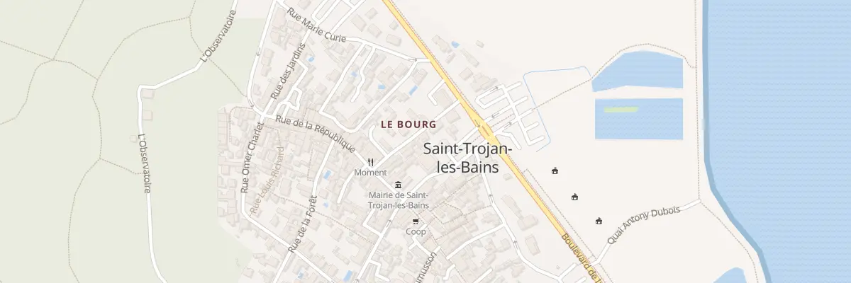 Plan du 16 Rue Bertaux à Saint-Trojan-les-Bains