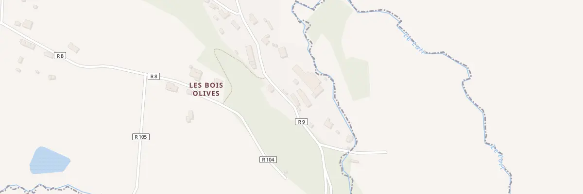 Plan du 23 Les Bois Olives à Hamelin