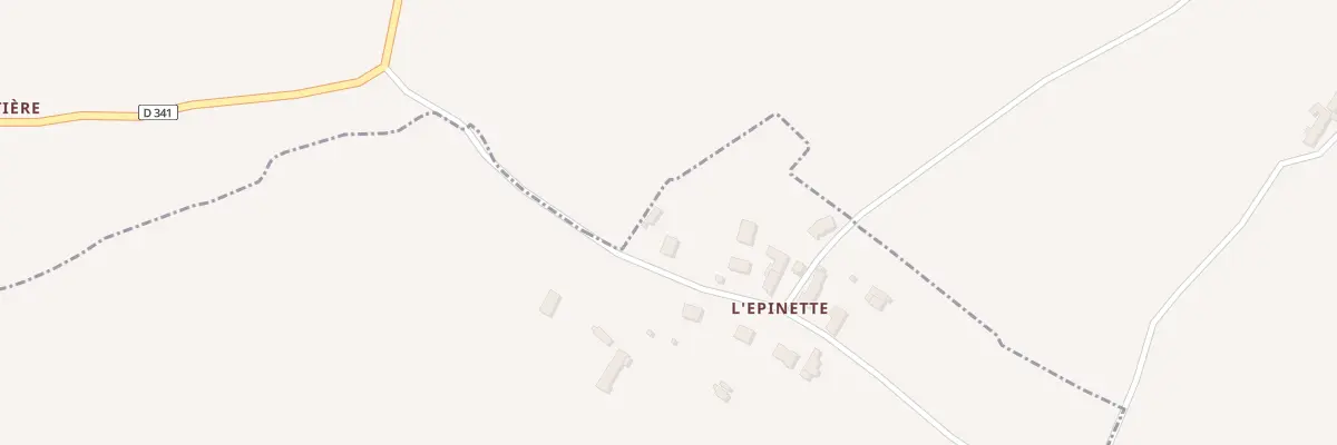 Plan du 10 L’Epinette au Mesnil-Amey