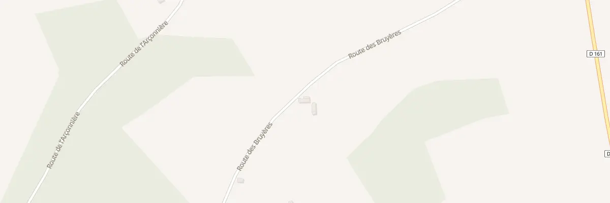 Plan du 6058 Les Pougeollieres Chalandr à Isigny-le-Buat