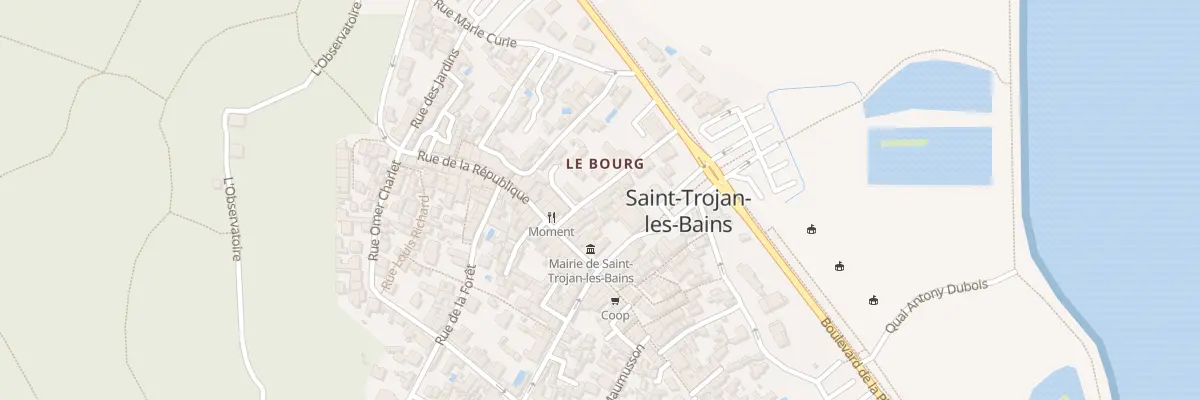 Plan du 10 Rue Bertaux à Saint-Trojan-les-Bains