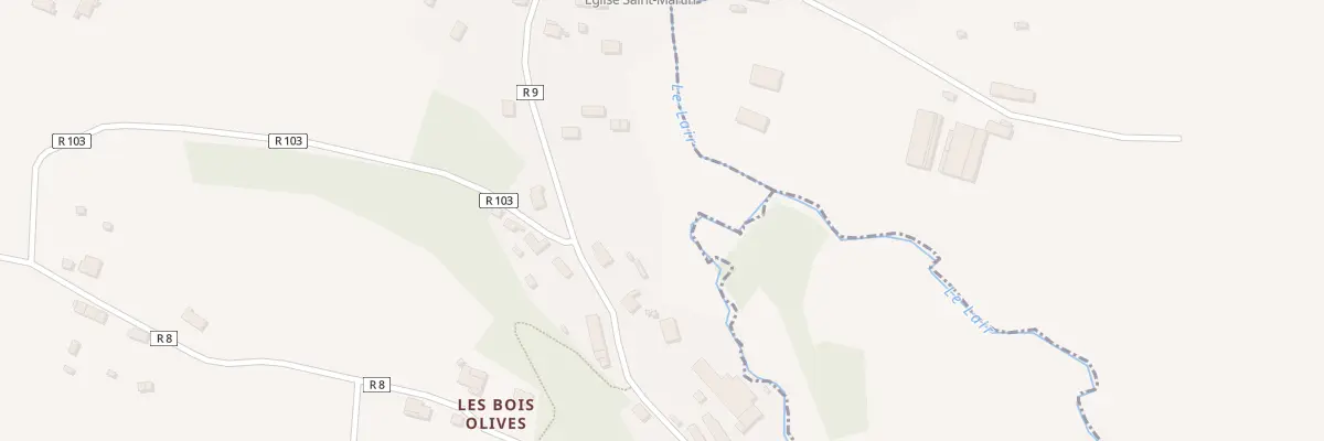 Plan du 18 Les Bois Olives à Hamelin