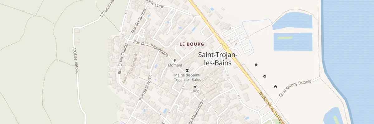 Plan du 6 Rue Bertaux à Saint-Trojan-les-Bains