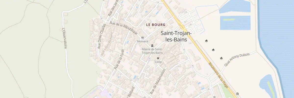Plan du 63 Rue de la République à Saint-Trojan-les-Bains
