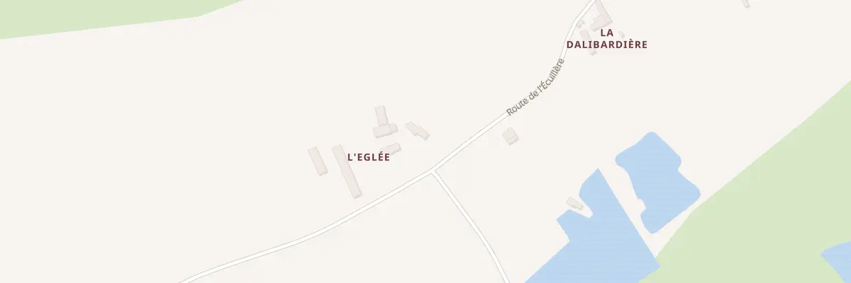 Plan du 1177 L’Eglée à Montreuil-des-Landes