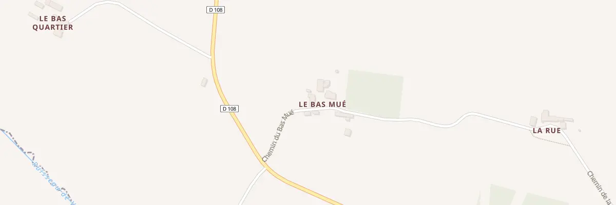 Plan du 5193 Le Bas Mué à Parcé