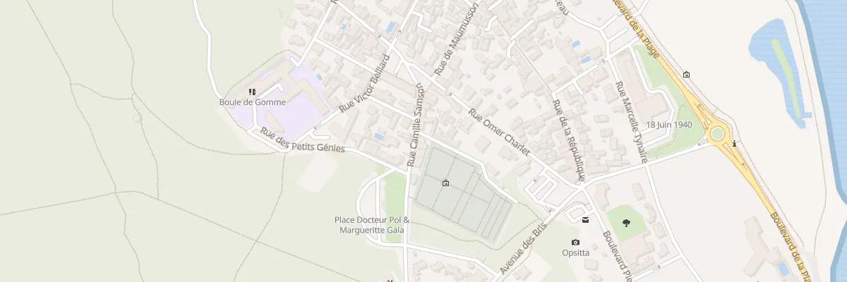 Plan du 2 Rue du Souvenir Français à Saint-Trojan-les-Bains