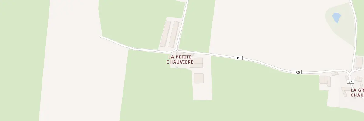 Plan du 5289 La Chauviere à La Chapelle-Glain
