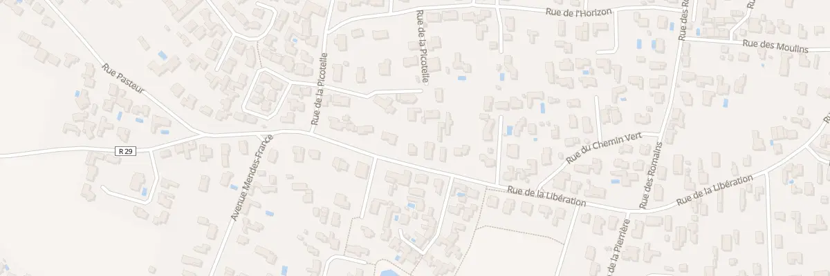 Plan du 9824 Rue de la Libération au Château-d’Oléron