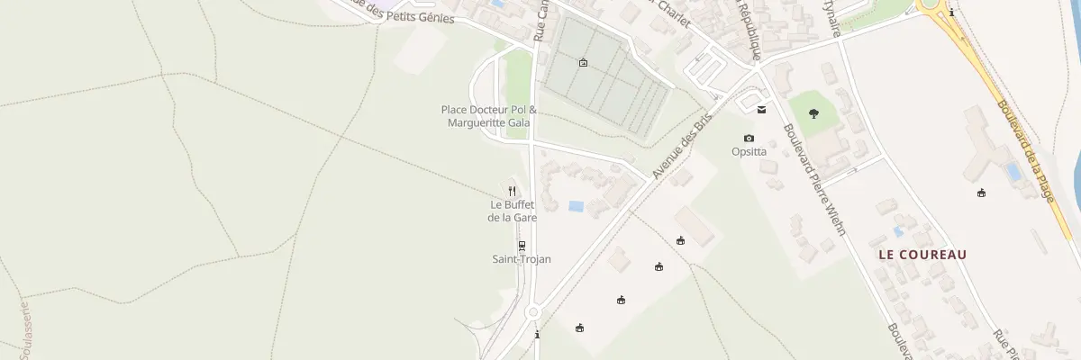 Plan du 5002 Rue Camille Samson à Saint-Trojan-les-Bains