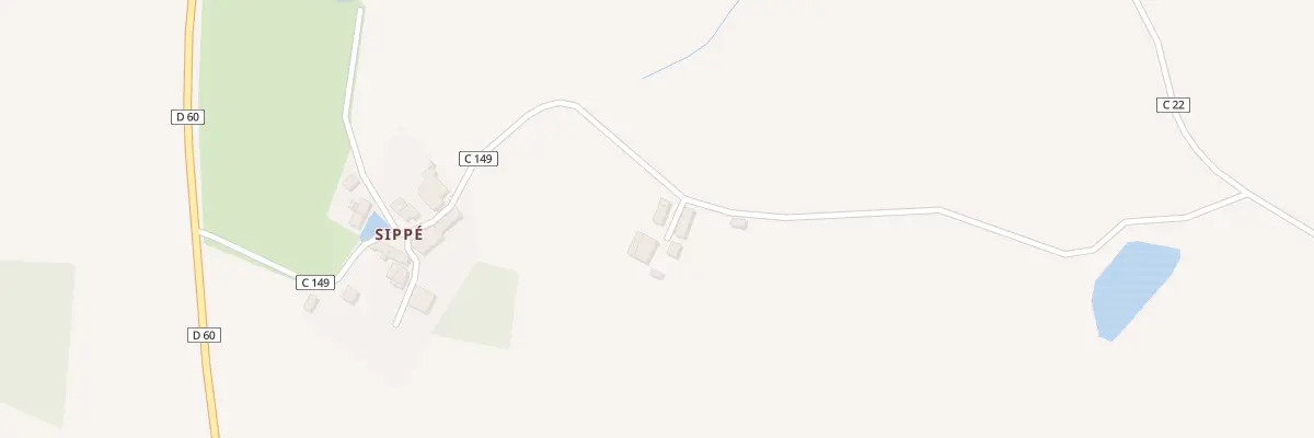 Plan du 12 Sippe à Saint-Denis-la-Chevasse