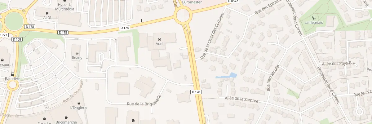 Plan du 12 Rue de la Guerche à Vitré