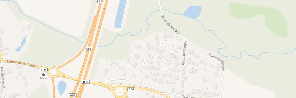 Plan du 517 Av de la Chalosse à Magescq