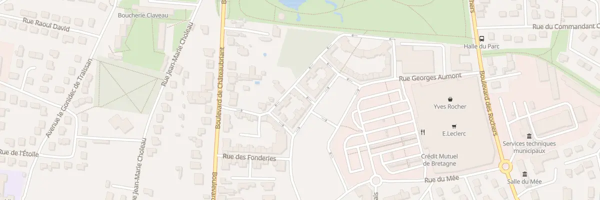 Plan du 36 Rue Gabriel Fauré à Vitré