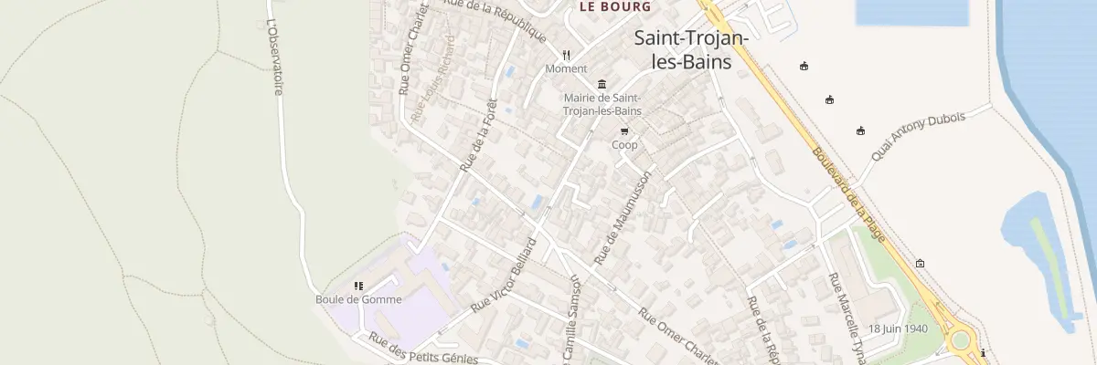 Plan du 20 Rue Charles de Gaulle à Saint-Trojan-les-Bains